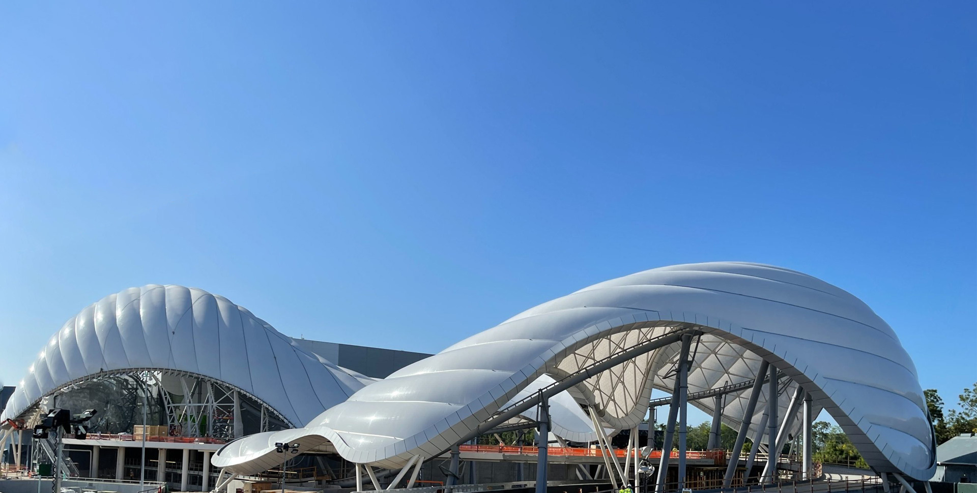Craftsmanship in membrane structures, creating the beauty of space