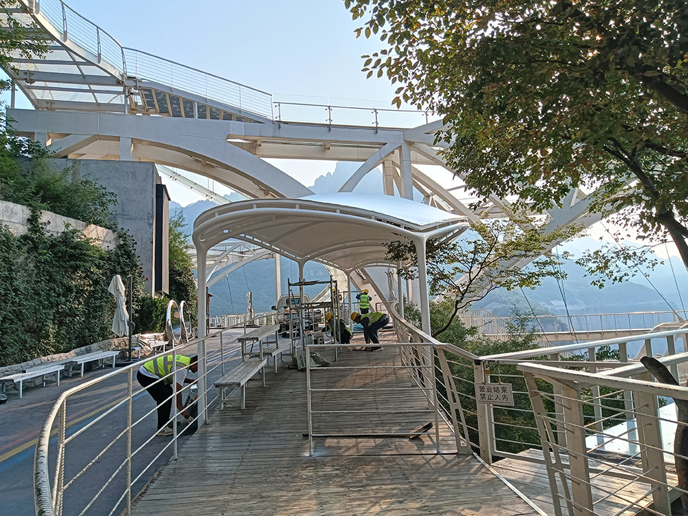 Landscape Membrane Structure