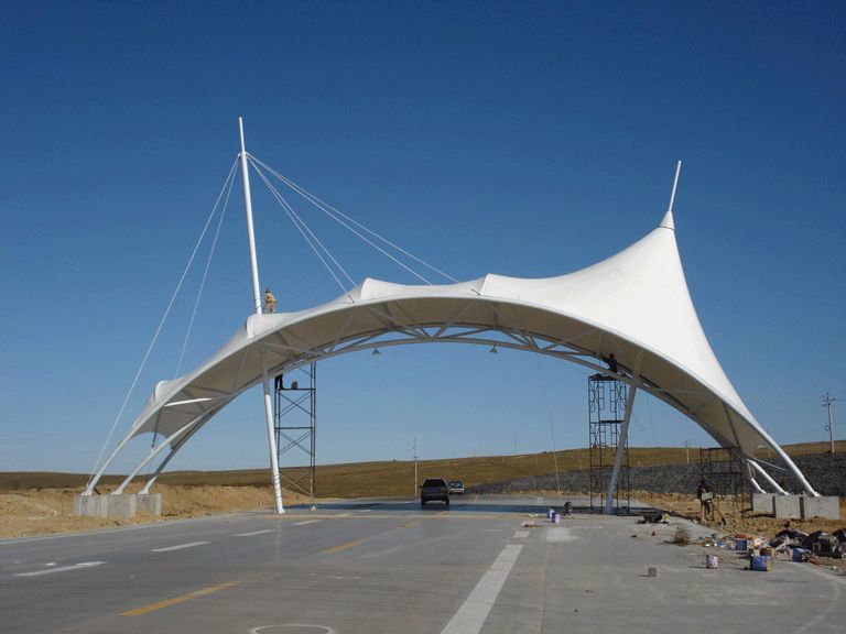Membrane Structure Gate