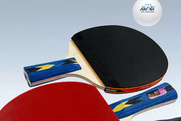 Differences between inverted rubber, short pips, and long pips on a ping pong paddle
