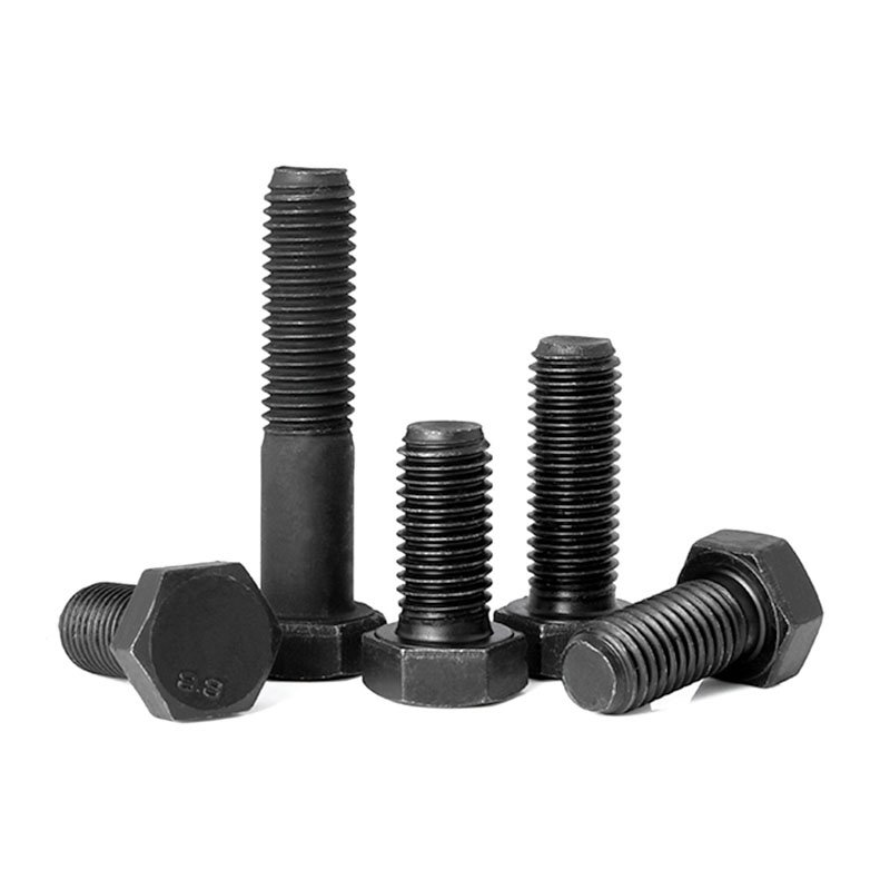 High grade 8.8 10.9 12.9 grade carbon steel hex bolt