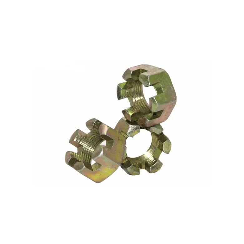 Hexagon Slotted Nut