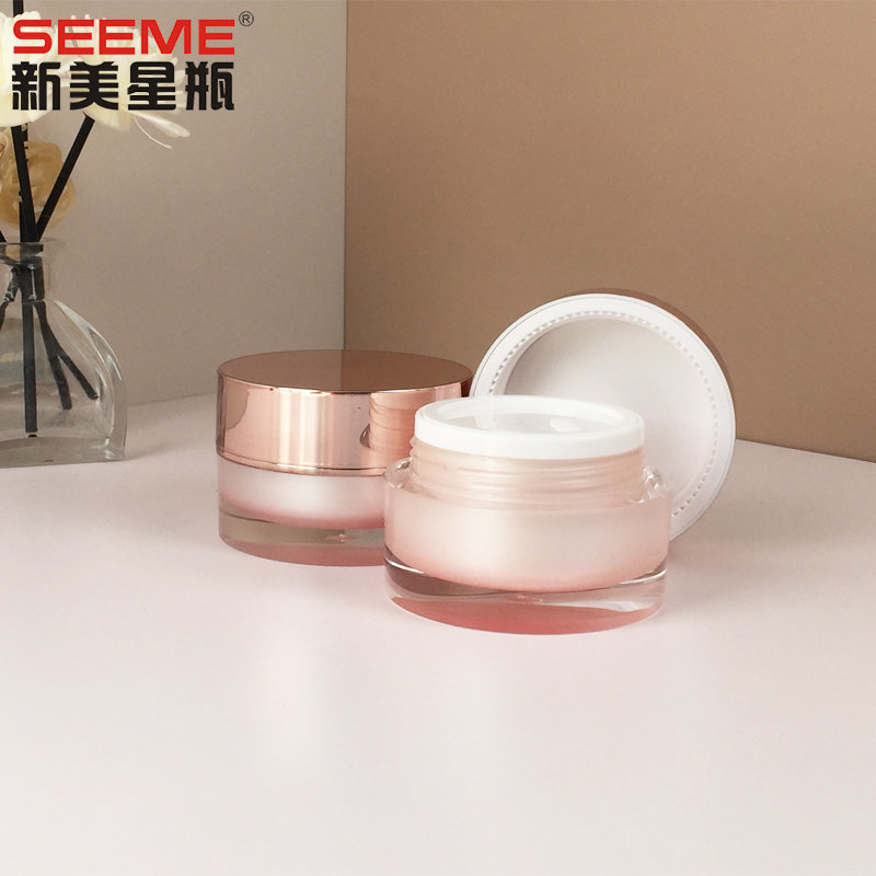 Straight Round Cream Jar