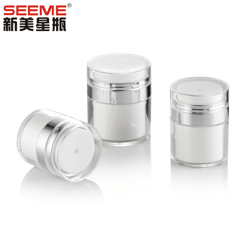 Airless cream jar