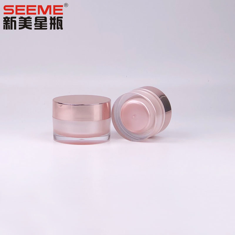Straight Round Cream Jar