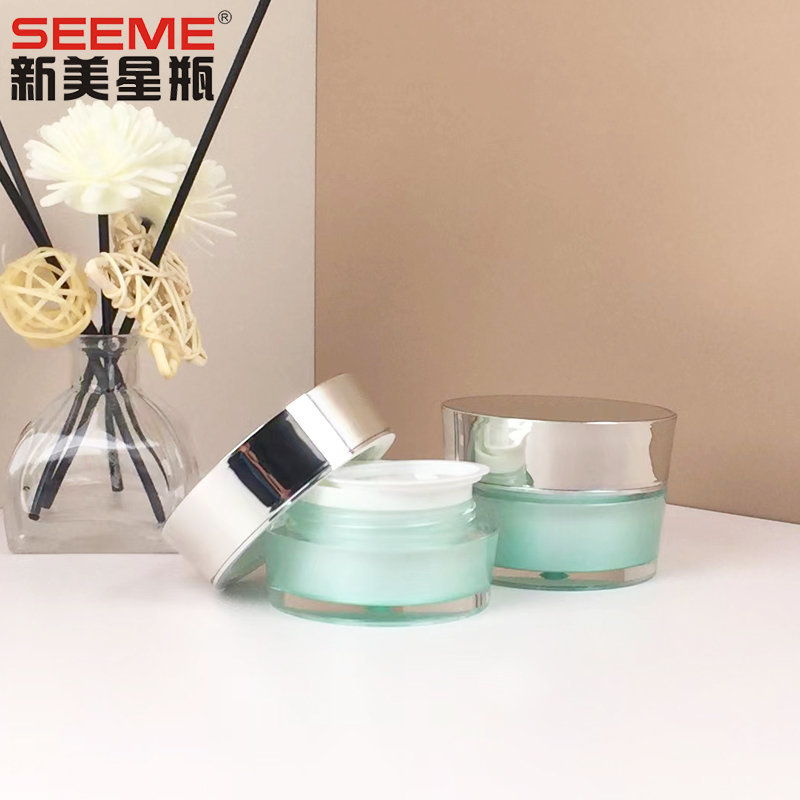 Tapered Cream Jar