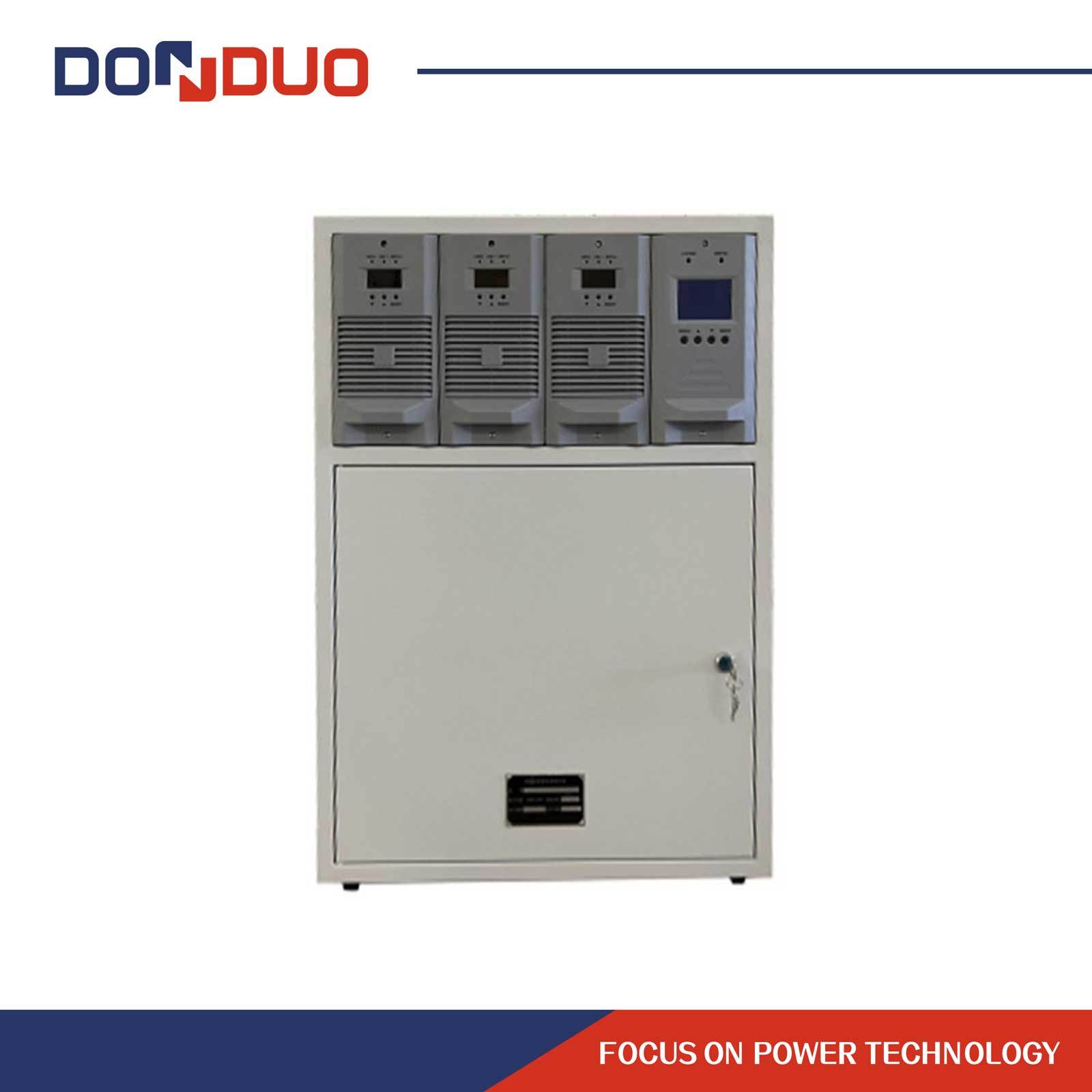 Wall mounted DC power supply system