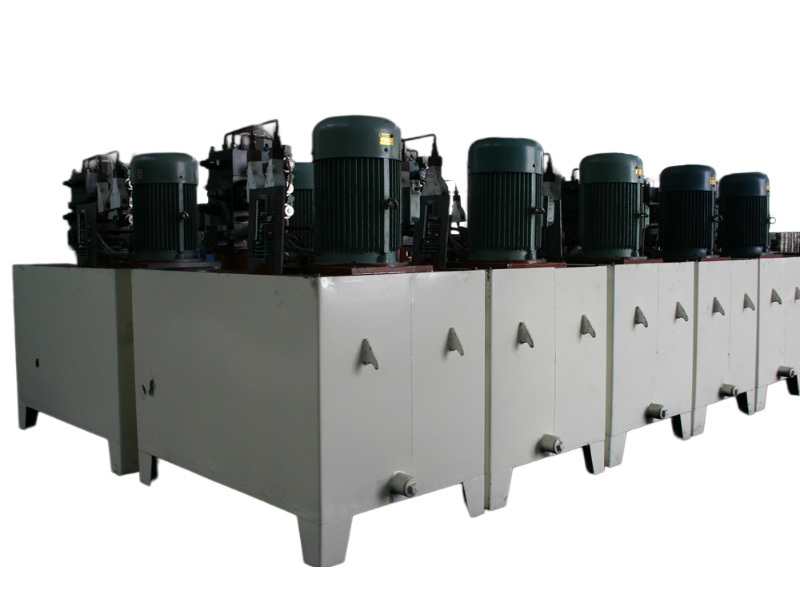 Hydraulic station of filter press