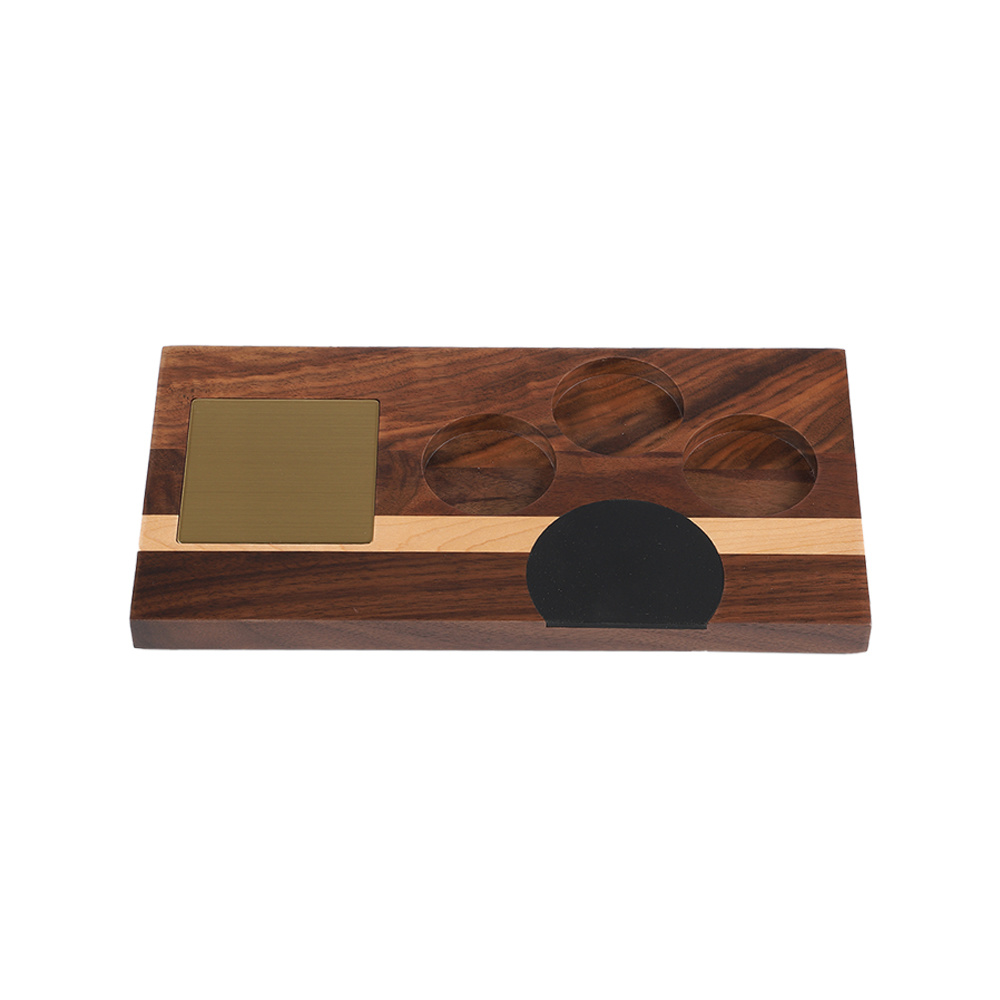 Three-in-one Espresso Tamping Station