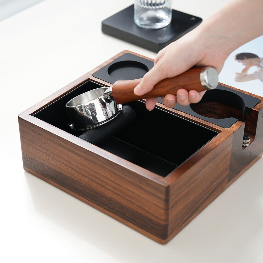 Multi-functional Espresso Knock Box