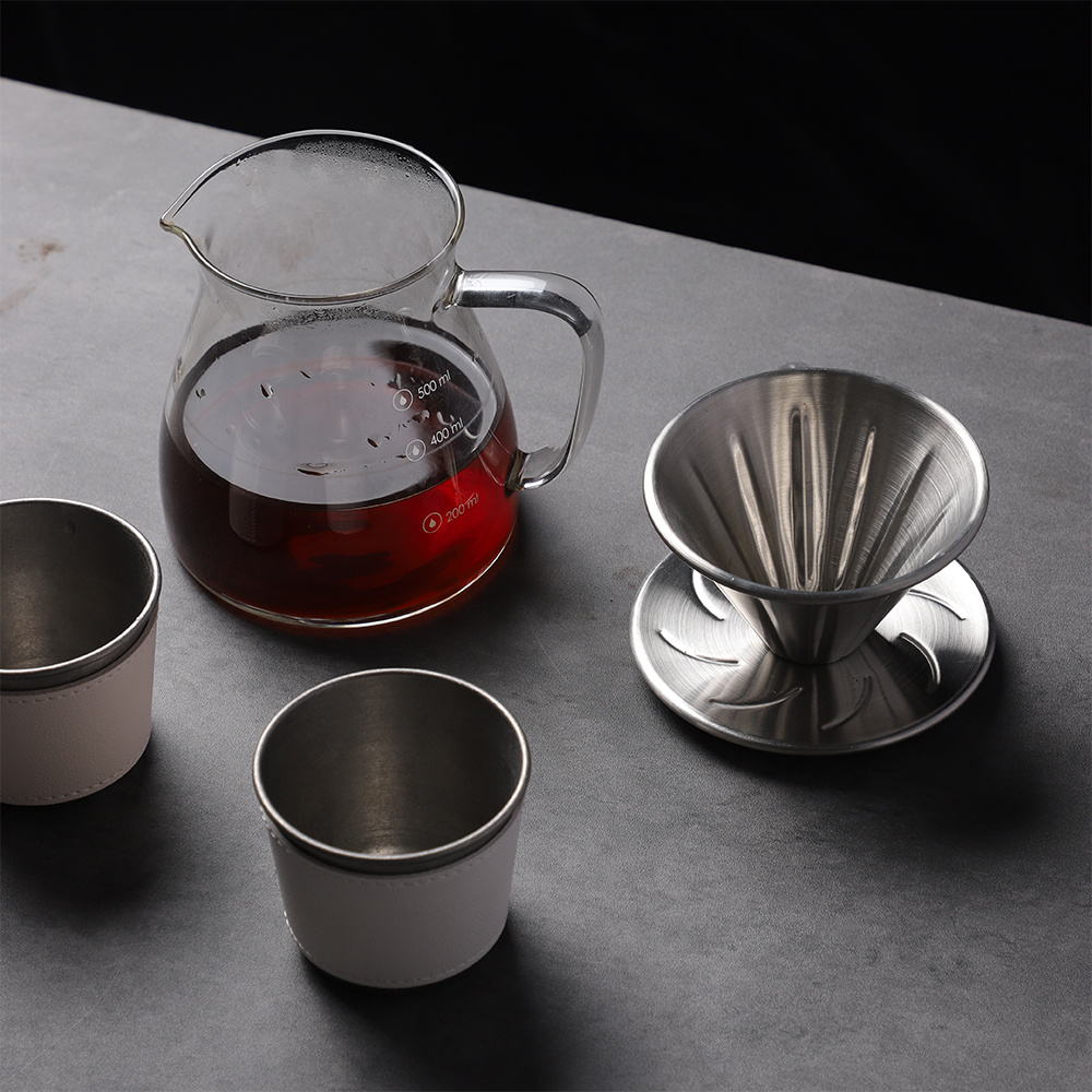 Stainless steel Pour Over Coffee Dripper