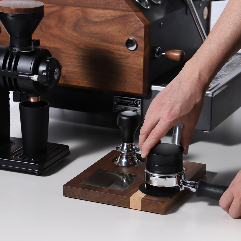 Three-in-one Espresso Tamping Station
