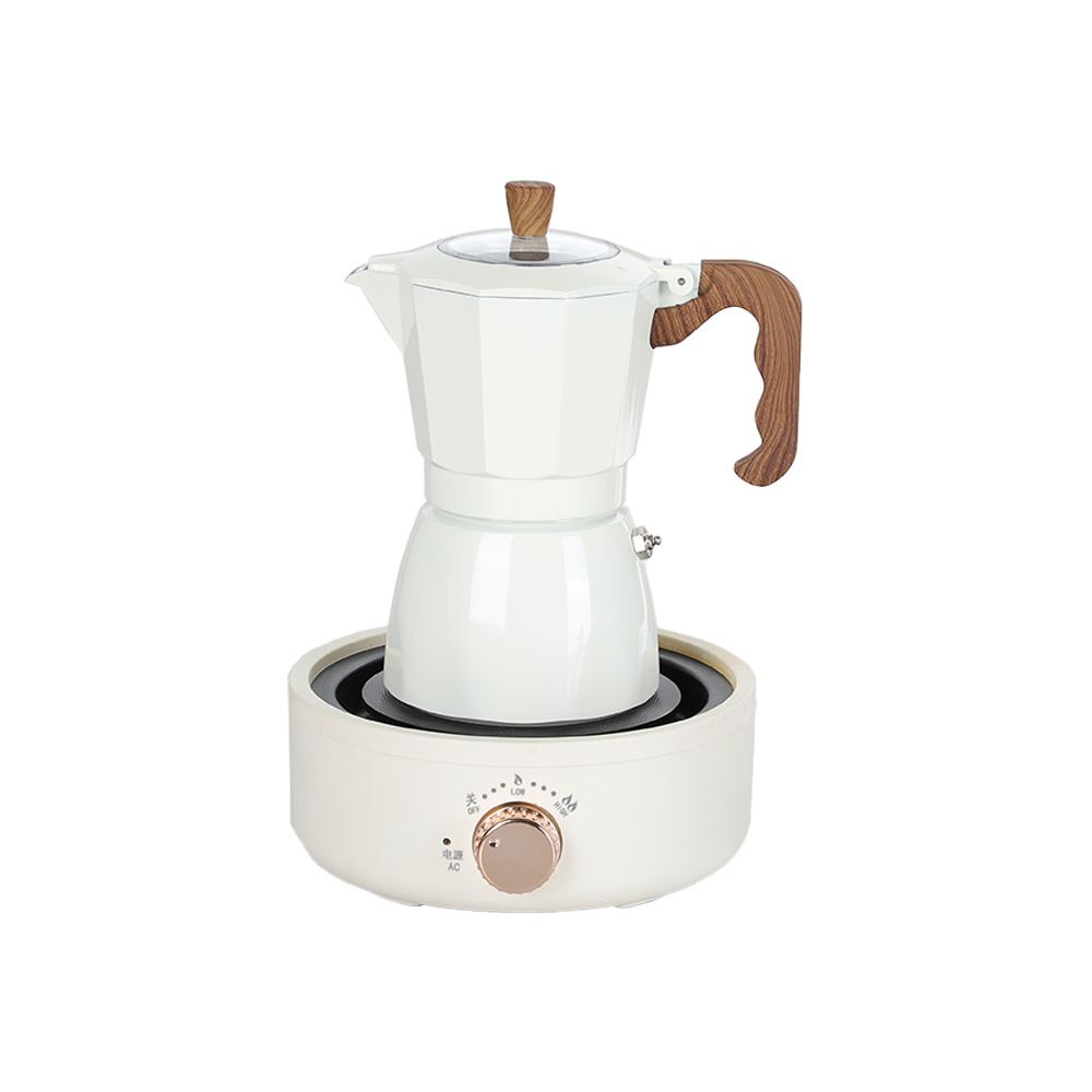 Double-Valve Moka Pot
