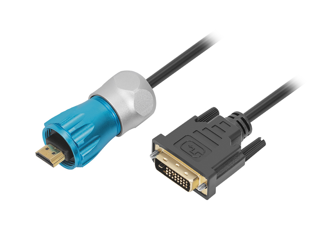 HD A Male to DVI (24+1)P Male Cable