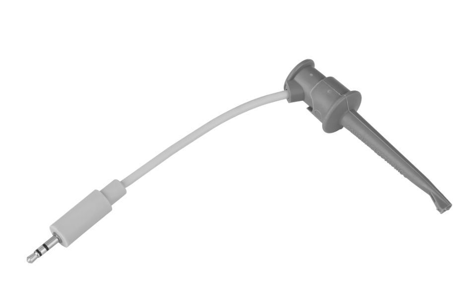 DC 2.5mm Male to Pomona MiniGrabber Cable