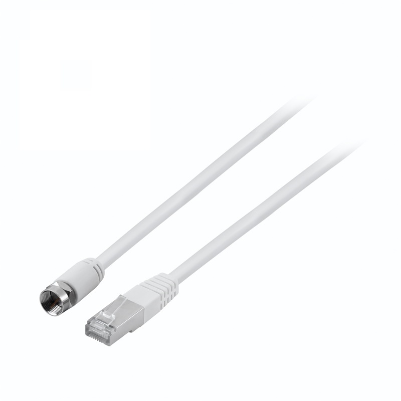 RJ45 Male to F Connector Male Cable