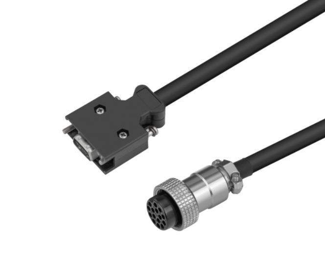 SCSI 14P Male to M16 Female Cable