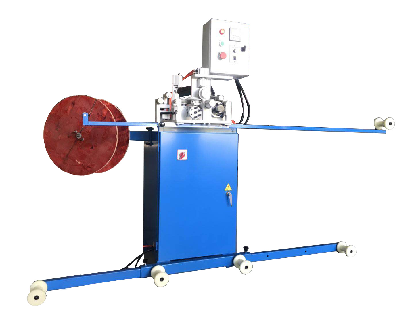 TBM-55MM Automatic Bandsaw Teeth Protecting Belt Capping Machine