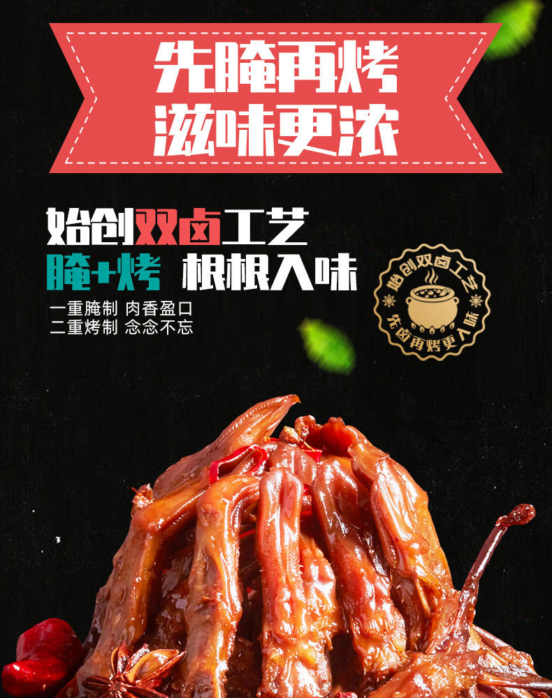  Sweet and Spicy Duck Collarbone 