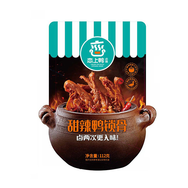 112g甜辣鸭锁骨