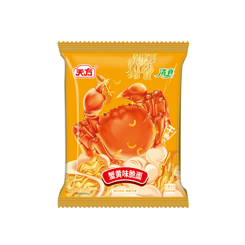 蟹黄味脆面