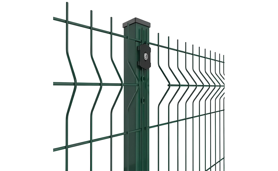 3D Curved Fence