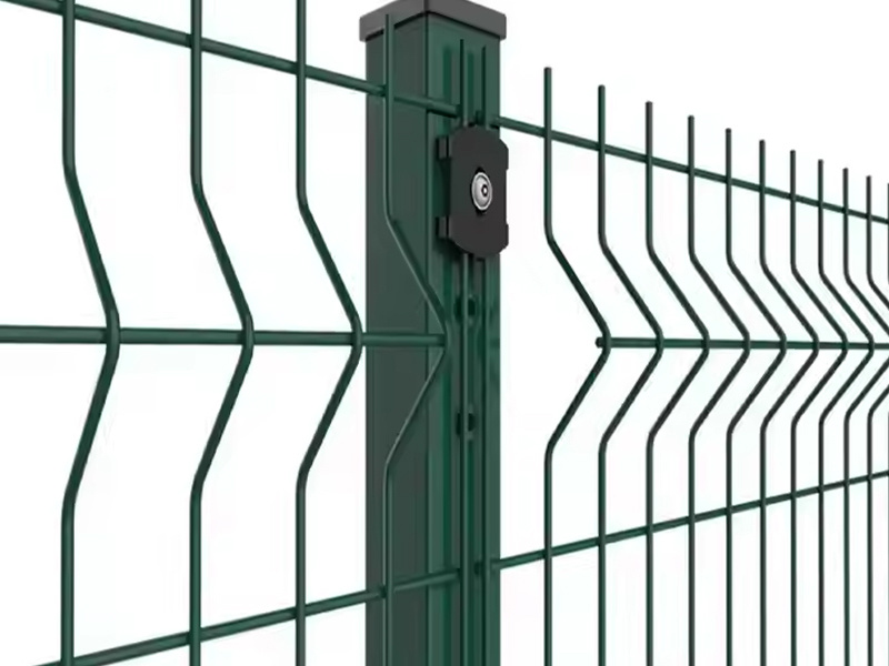 3D Curved Fence