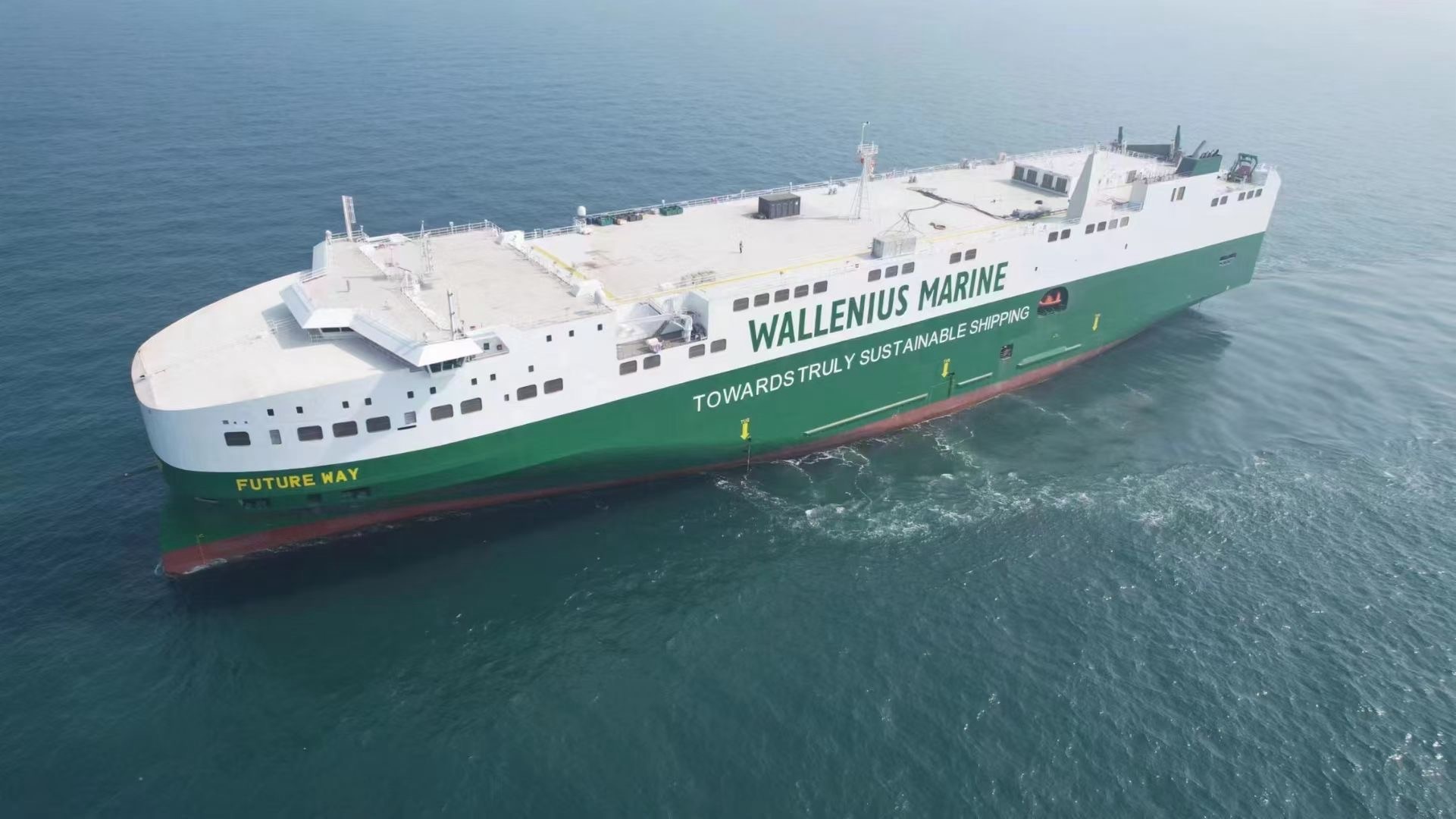 Delivery Ceremony for Wallenius 6,500 PCC Dual Fuel Vessel H538 Project