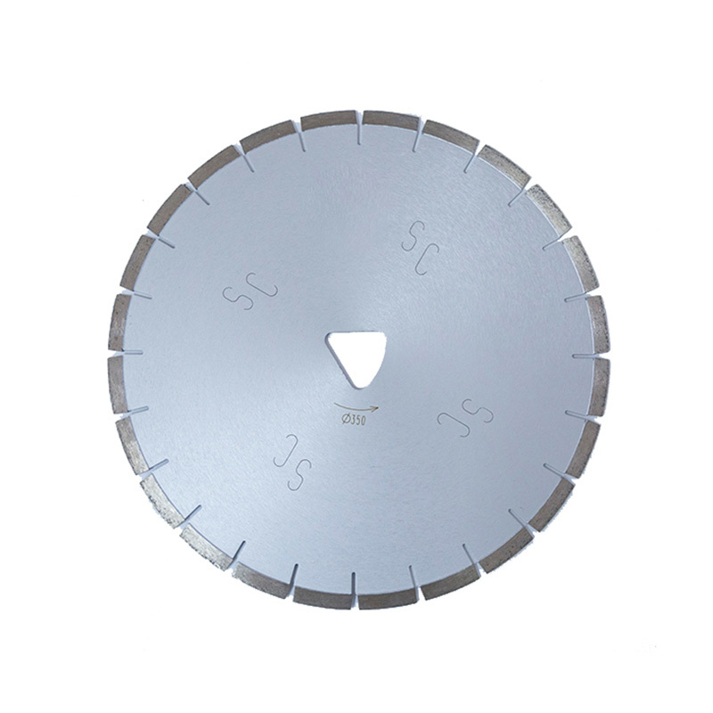 300-350mm Laser welded diamond saw blade for Fresh concrete SOFT-CUT machine