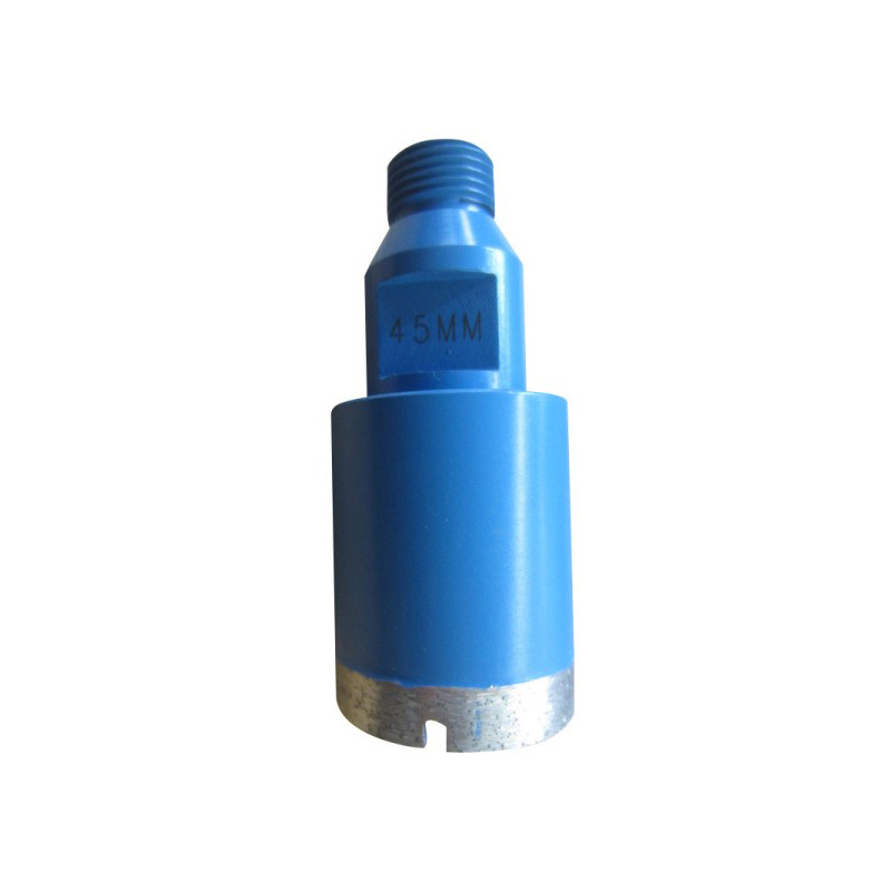 Diamond crown core drills for reinforced concrete