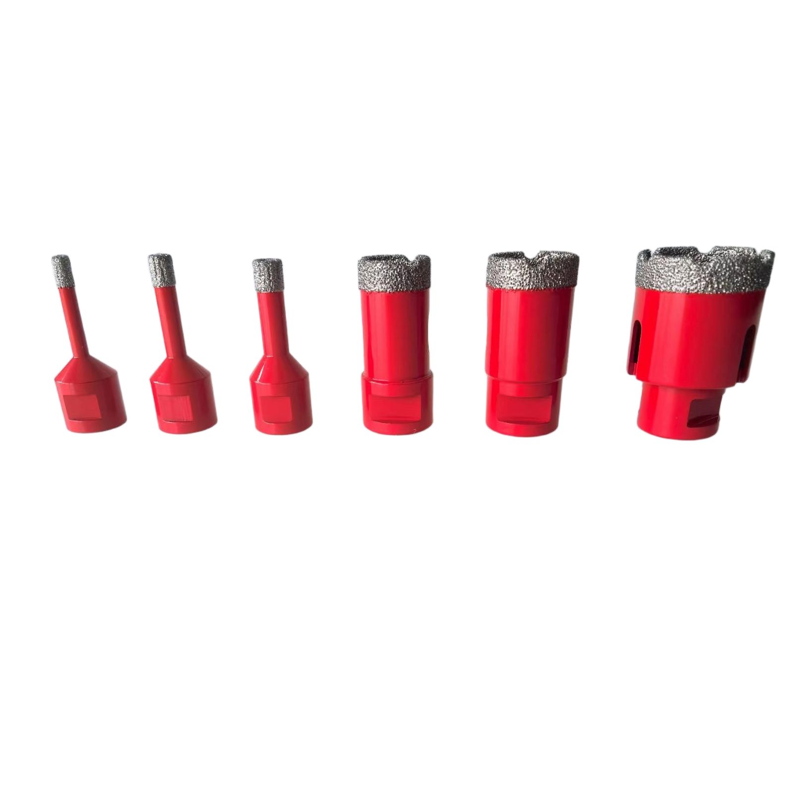 6-14mm Vacuum brazed diamond core drill bit for stone and ceramic