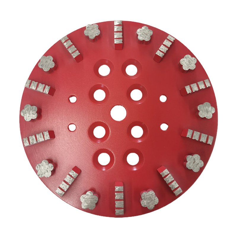 10 inch Diamond floor grinding plate flower segments