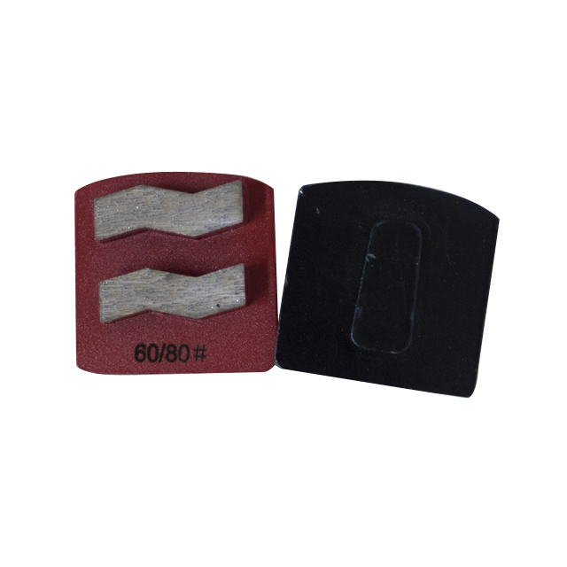 Two Segments Square grinding shoes for machine