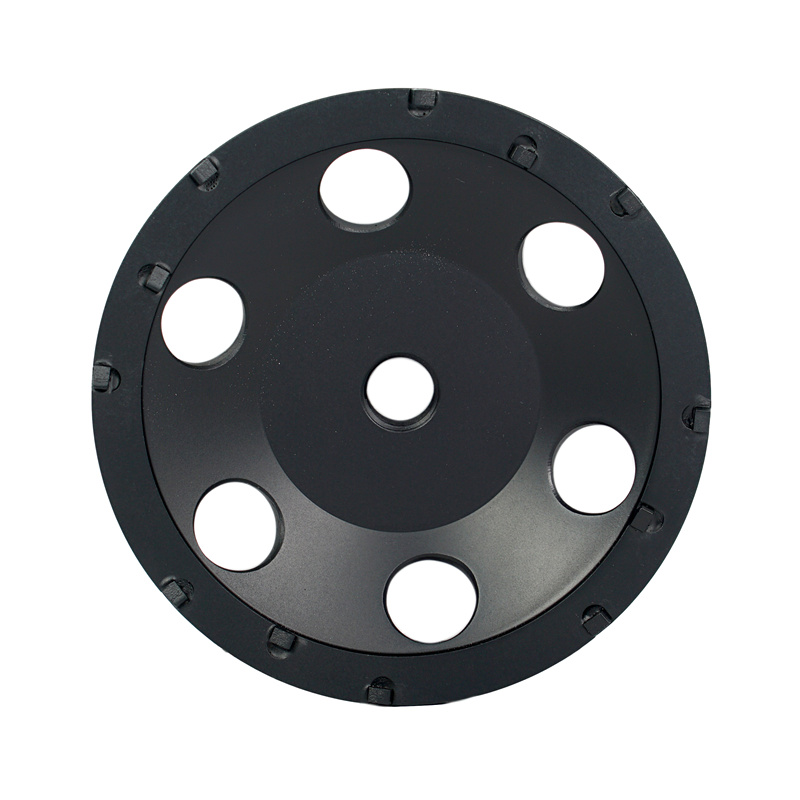 5-7 inch PCD segments diamond floor grinding cup wheel 