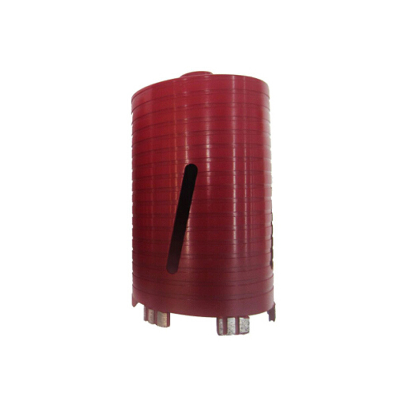 Laser welded diamond core dirlls for dry use