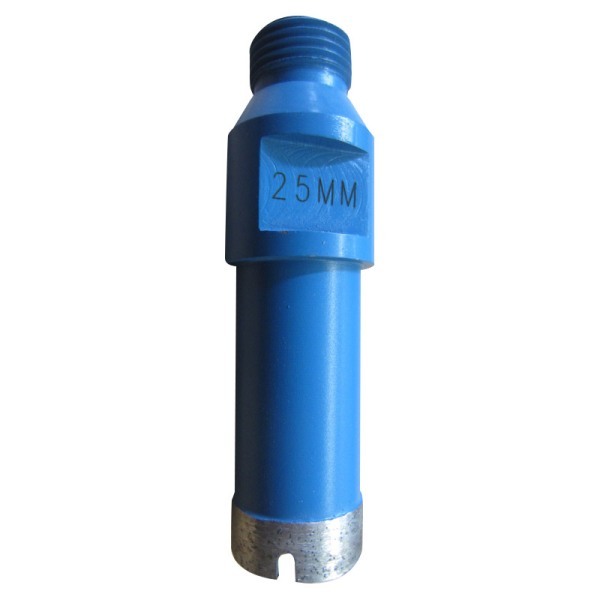 Diamond crown core drills for reinforced concrete