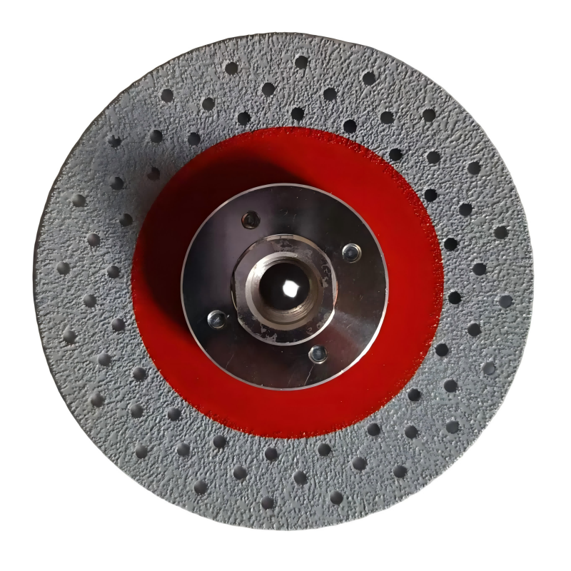 Vacuum brazed diamond saw blade for stone ceramic and tiles