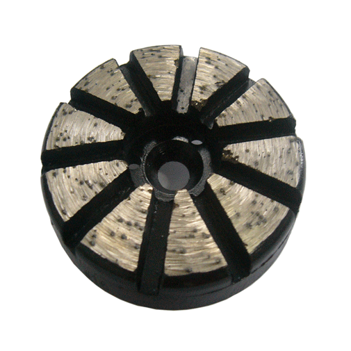 Round shape STI diamond grinding shoes