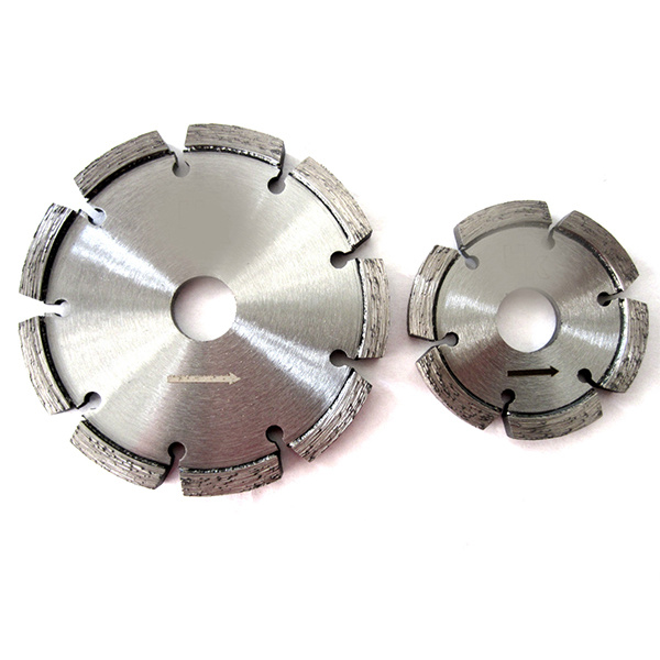100-250mm Laser welded diamond tuck point saw blade with rooftop and flattop segments