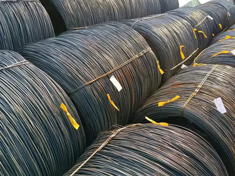 Bobinas de alambre de acero galvanizado recubierto de zinc