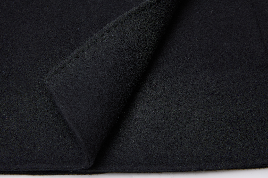 Detachable Shawl Collar Top Coat