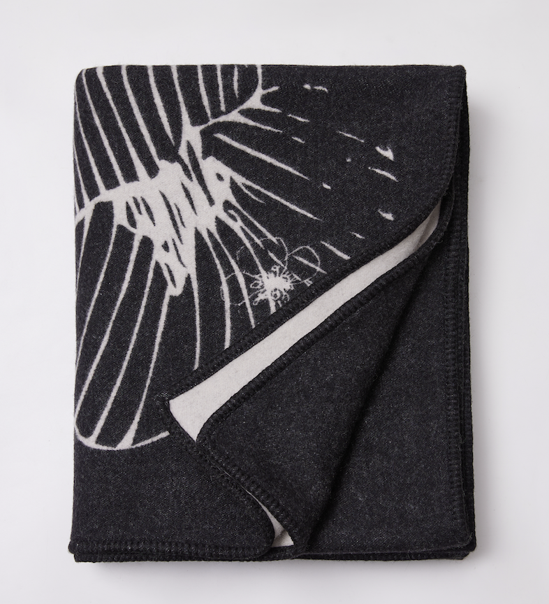 Digital Print Wool Throw Blanket