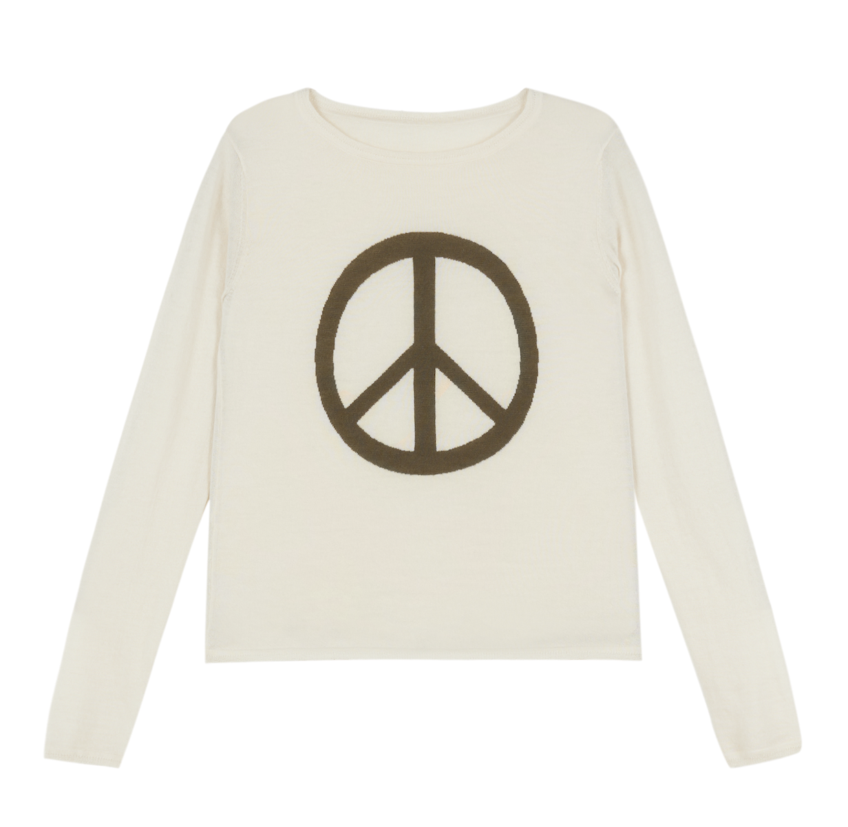 Peace Intarsia Cashmere Sweater
