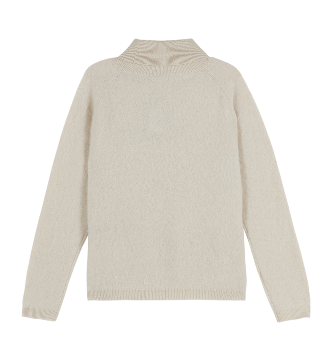 Ladies Turtleneck Brushed Cashmere Sweater