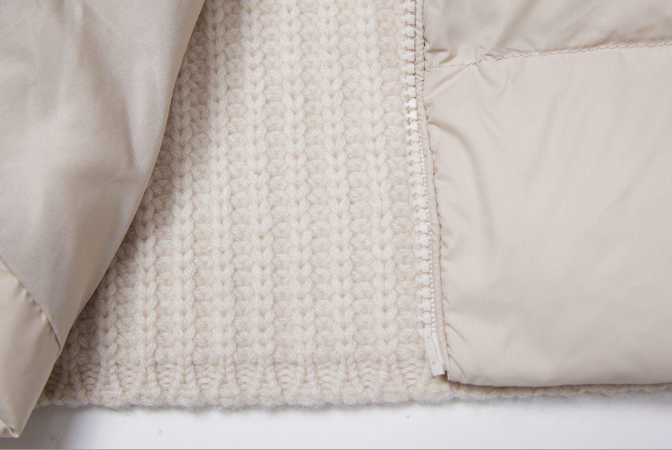 Half-Milano Cashmere Padded Gilet