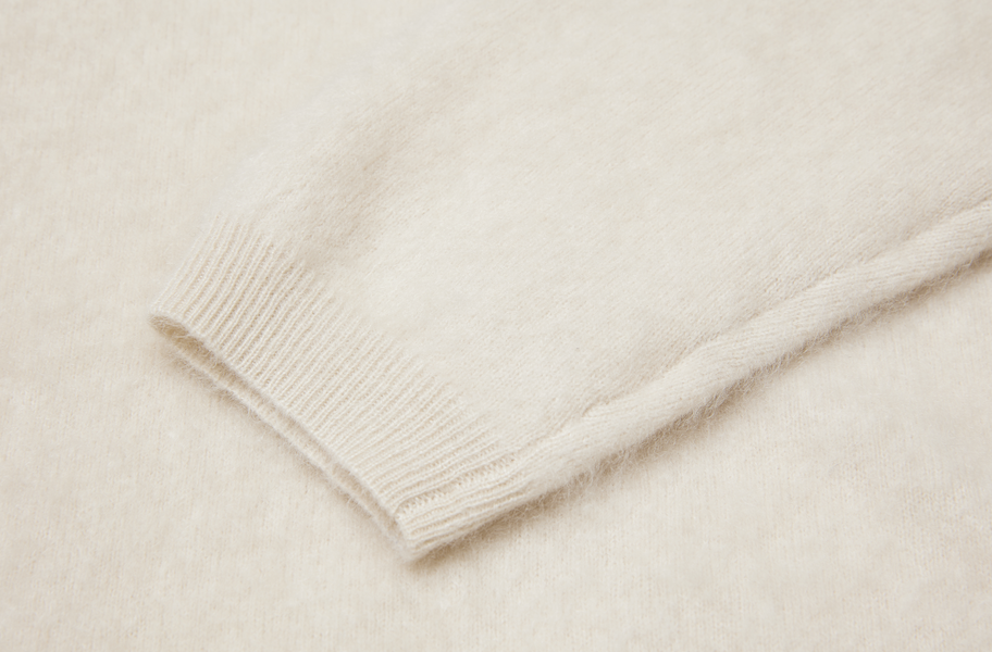 Ladies Turtleneck Brushed Cashmere Sweater