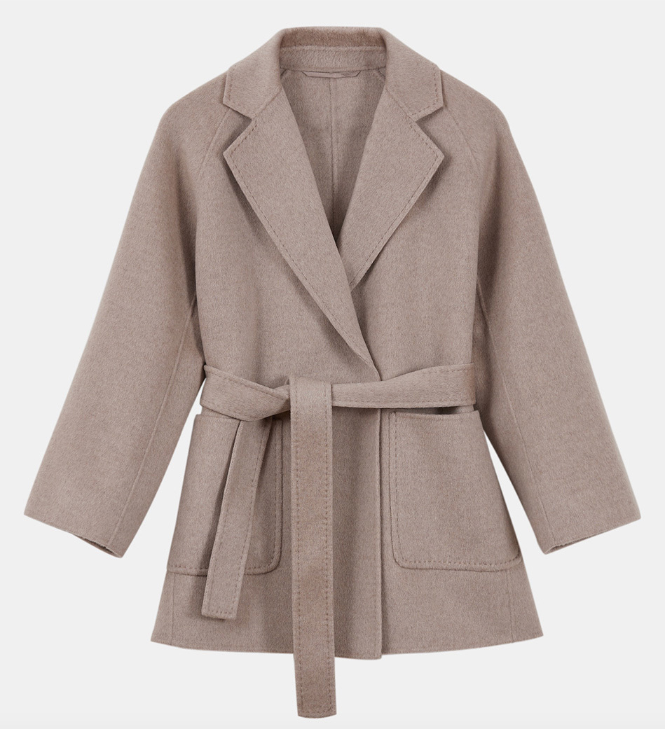 Ladies Belted Cashmere Coat Ladies Belted Cashmere Coat
