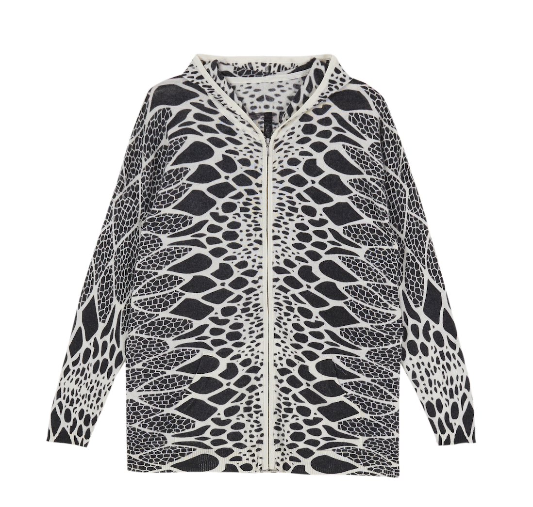 Digital Print Zipper Hoodie