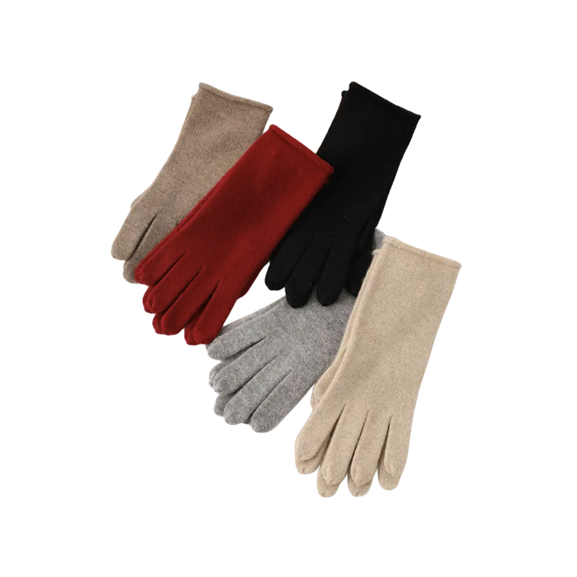 Knitted Cashmere Gloves