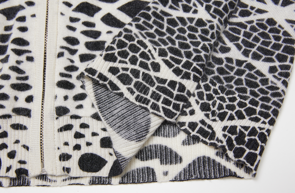Digital Print Zipper Hoodie